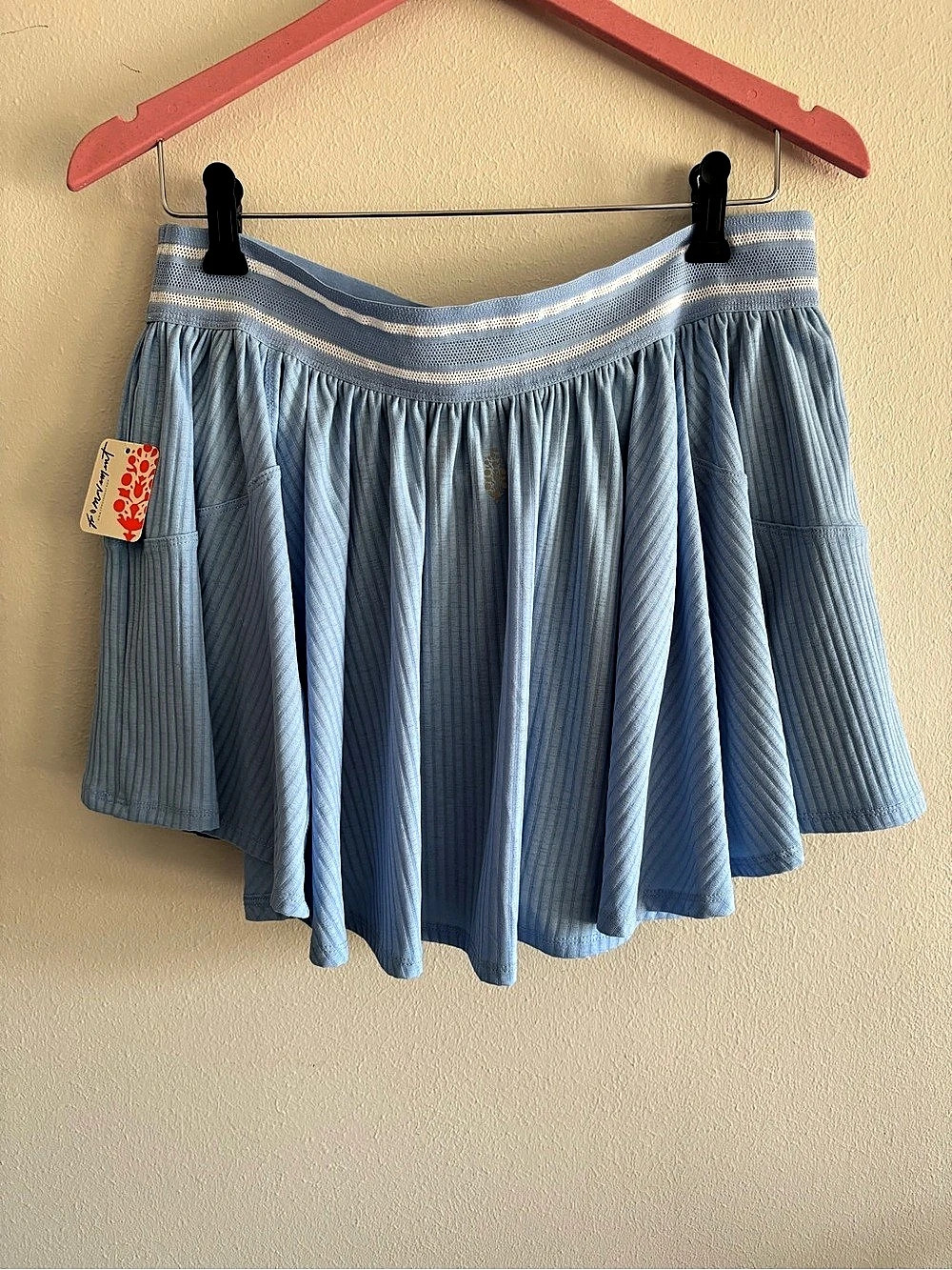 FP Movement Mini Skort in Blue & navy Size XL NWT